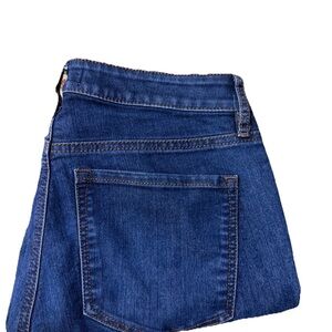 LOFT MADE AND LOVED Low-Rise Skinny Curvy Stretch Jeans Blue Denim Comfy 4/27